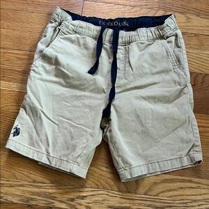 U.S. Polo Assn. Men's Beige Athletic Shorts